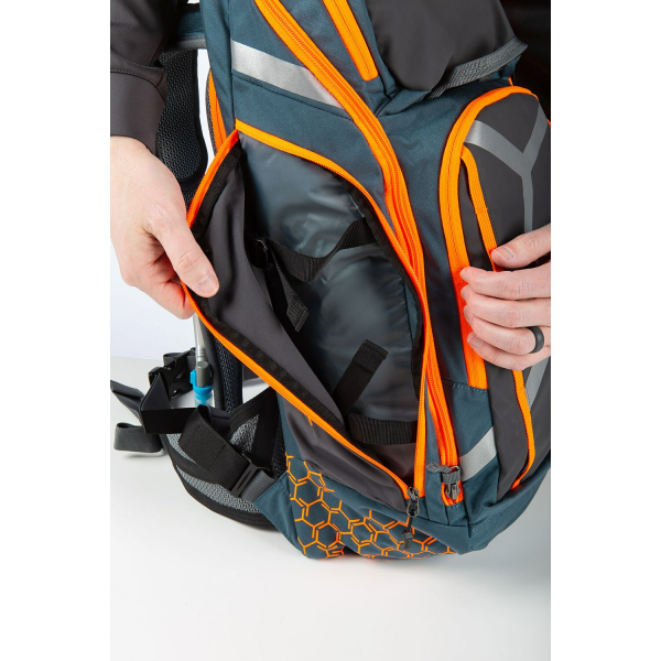 Rucsac Klim Arsenal Petrol - Strike Orange-10