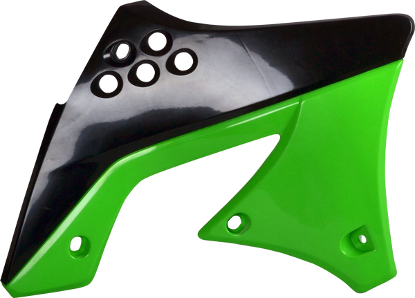 Radiator Covers For Kawasaki Green-0