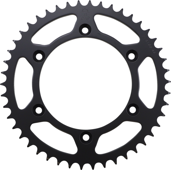 JT SPROCKETS Steel Rear Sprocket Black -0