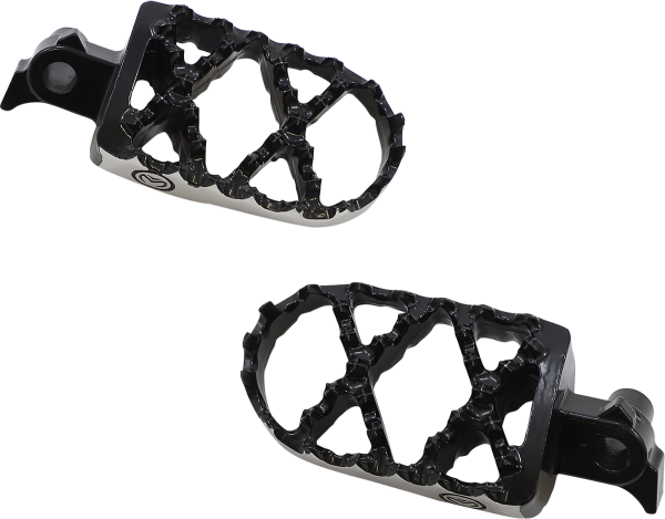 MOOSE RACING Hybrid Footpegs Black 