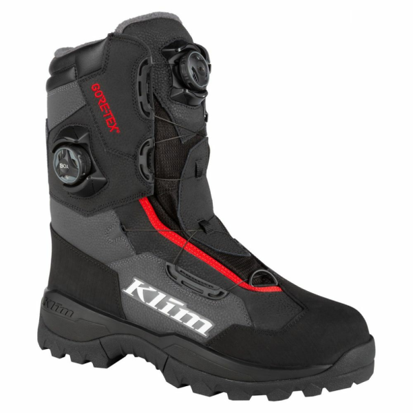 Bocanci snowmobil Klim Adrenaline Pro GTX BOA Black - White (Non-Current)-2