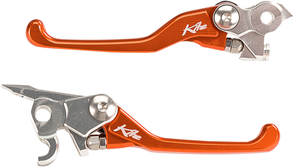 Unbreakable Pivot Clutch And Brake Levers Orange-0