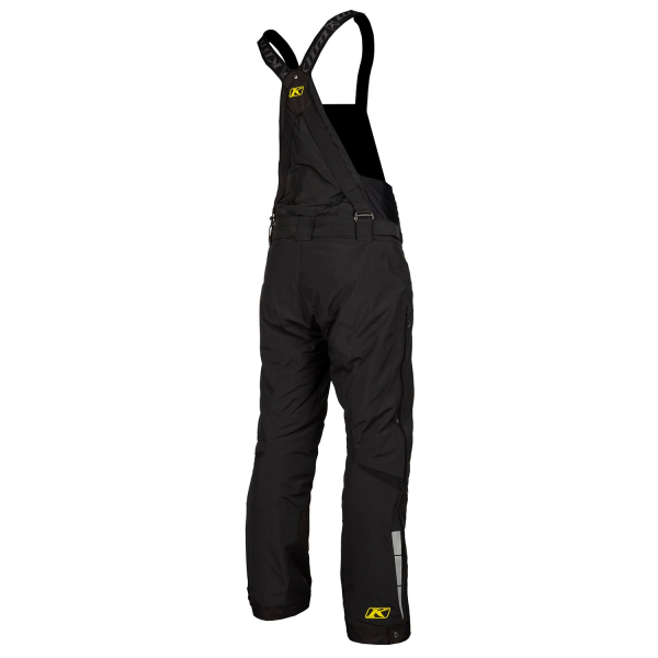 Pantaloni Snowmobil Klim Keweenaw Bib Insulated Black - Strike Orange-0