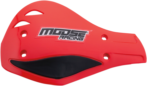 MOOSE RACING Contour Deflector Handguards Black, Red 