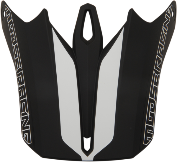 Vizor pentru casca Moose Racing F.I. Black/White