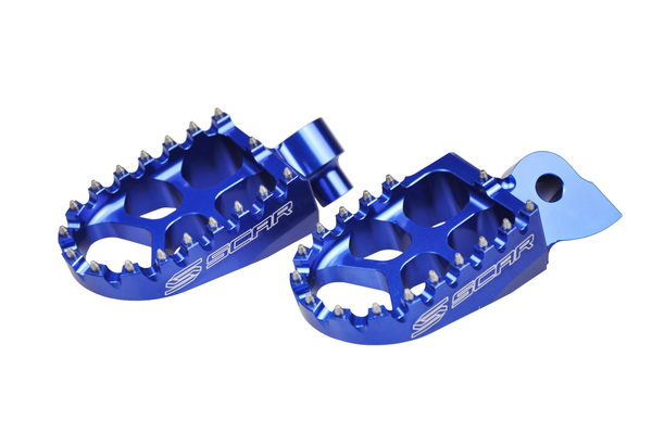 Evolution Racing Footpegs Blue