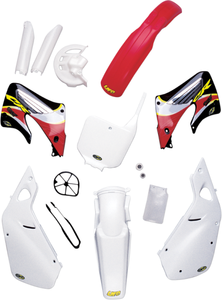 Front Fender Replacement Plastic White-0