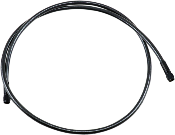 Braided Dot Universal Abs Brake Line Black, Black Pearl