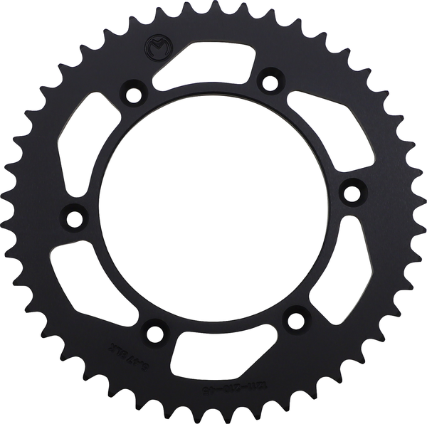 MOOSE RACING Rear Aluminum Sprocket Black -0