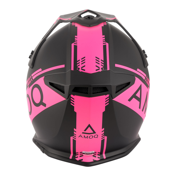 AMOQ Meteor V2 Helmet Black/Pink XS-1