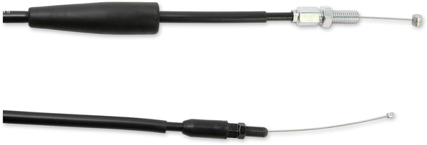 MOOSE RACING Black Vinyl Throttle Cable Black -1