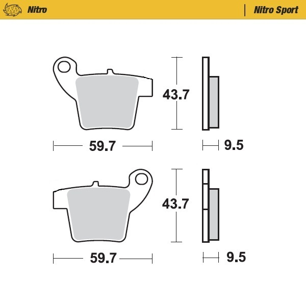 Nitro Sport Brake Pads