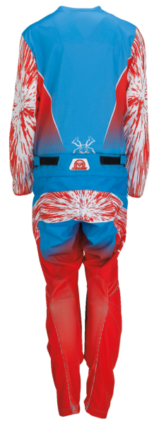 Pantaloni Copii Moose Racing Agroid Red/White/Blue-2