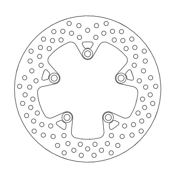 Halo Series Rear Rotor Stainless Steel