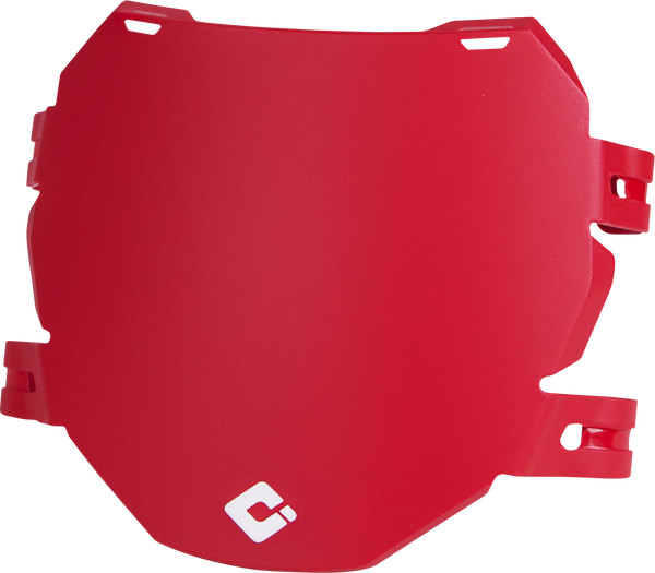 Signature Downhill Number Plate Red-1