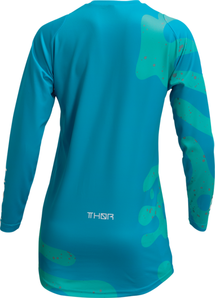 Tricou Dama Thor Sector Disguise Aqua/Teal-2