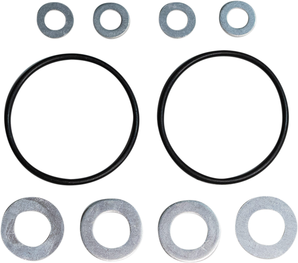 MOOSE RACING Oil Filter Hardware Kit Black, Silver 