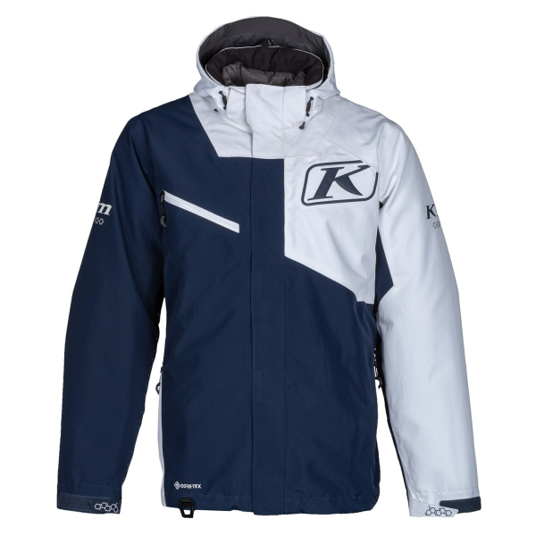 Geaca Snowmobil Klim Kompound Insulated Dress Blues - White-34