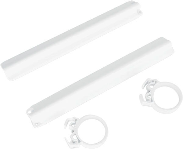 Suzuki Fork Tube Protectors White