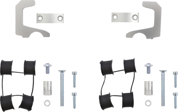 S-dual Handguard Mounting Kit Silver-0