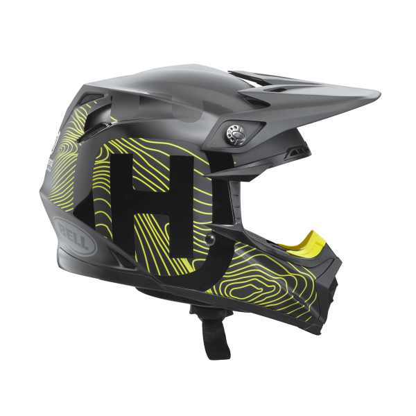 Casca Husqvarna Moto 9 Mips Gotland Yellow/Black-7