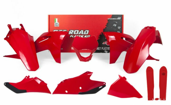 Kit plastice RACETECH Gas-Gas EC/EC-F 21-23 Rosu