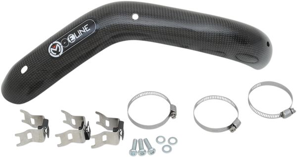 MOOSE RACING E Line 4-stroke Pipe Guard Black 