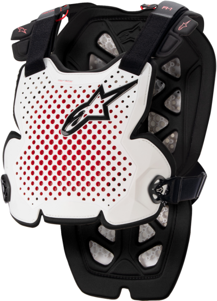 Armura Alpinestars A-1 Roost Guard White/Black/Red-808482015c8e6b843c0e3cf2df420e7a.webp