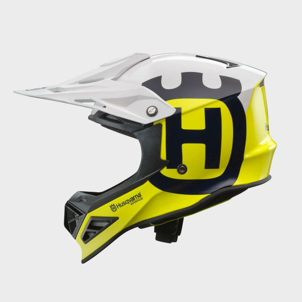 Casca Husqvarna Authentic Yellow/White-6