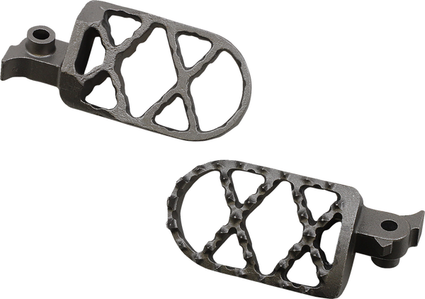 MOOSE RACING Pro Footpegs Silver 