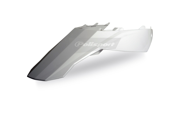 Replacement Plastic Rear Fender & Side Panels For Gas Gas White-0