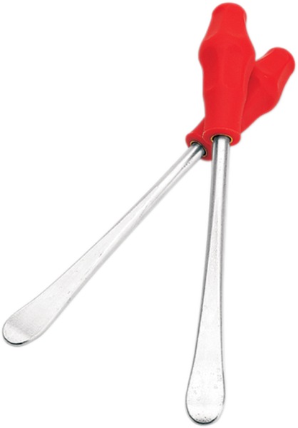 MOOSE RACING Ty-er Irons Red, Silver, Zinc 