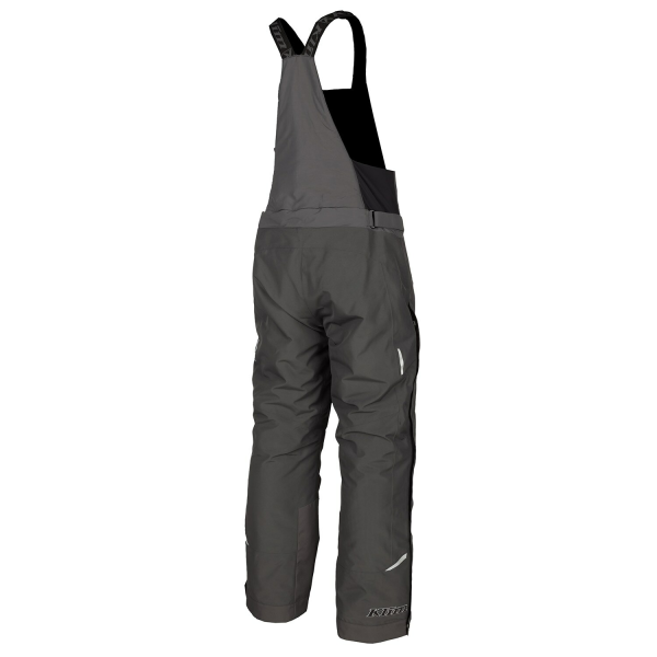 Pantaloni Snowmobil Klim Klimate Bib Insulated Black - Metallic Silver-16