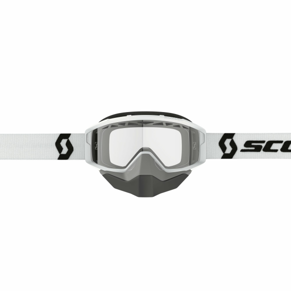 Scott Goggle Primal Snow Cross white / clear-0