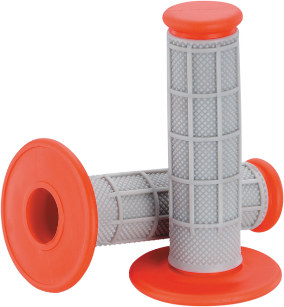 MOOSE RACING Qualifier Grips Gray, Red 