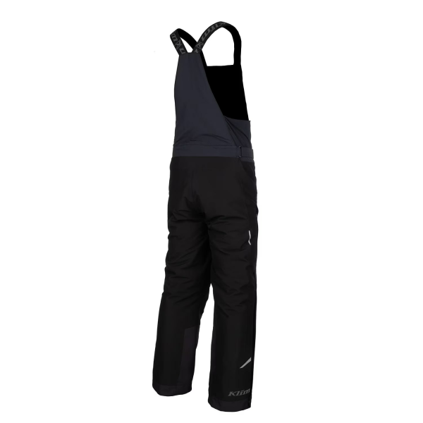 Pantaloni Snowmobil Klim Klimate Bib Insulated Black - Metallic Silver-4