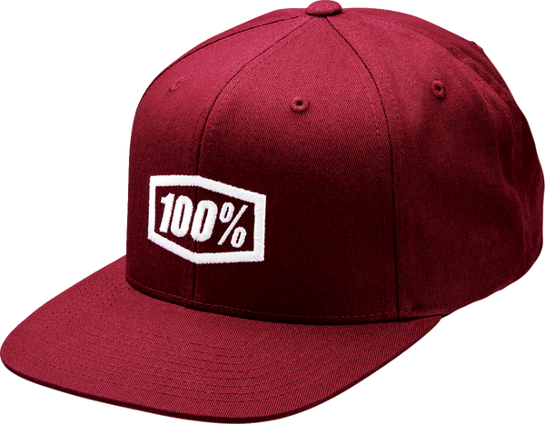 Icon Snapback Hat Red -82bc6cd0e0ef1f77e8a30aed94813a18.webp