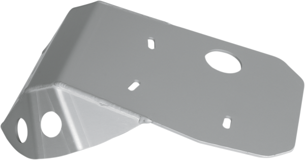 MOOSE RACING Aluminum Skid Plate Silver 