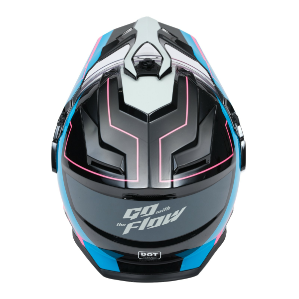 Casca ATV CFMOTO Black/Blue-0