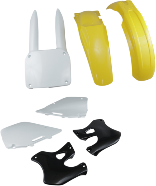 Full Body Replacement Plastic Kit White, Yellow