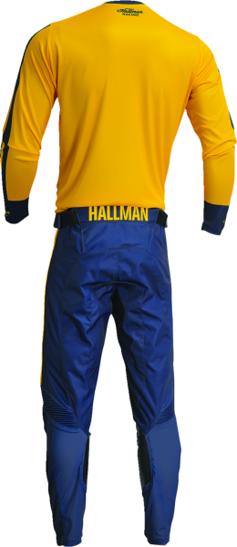 Tricou Thor Hallman Differ Roosted Navy/Yellow-2