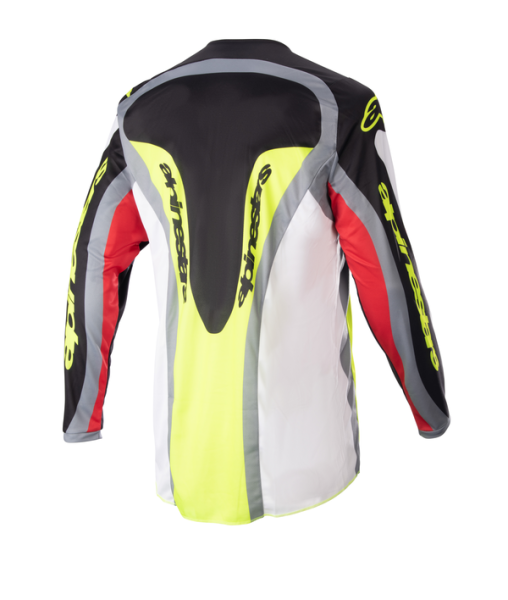 Tricou Alpinestars Fluid Agent Red/Yellow-1