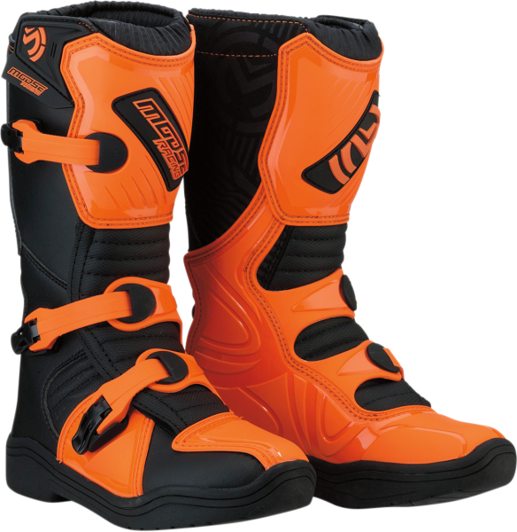 CIZME copii MOOSE M1.3 Black/Orange-0