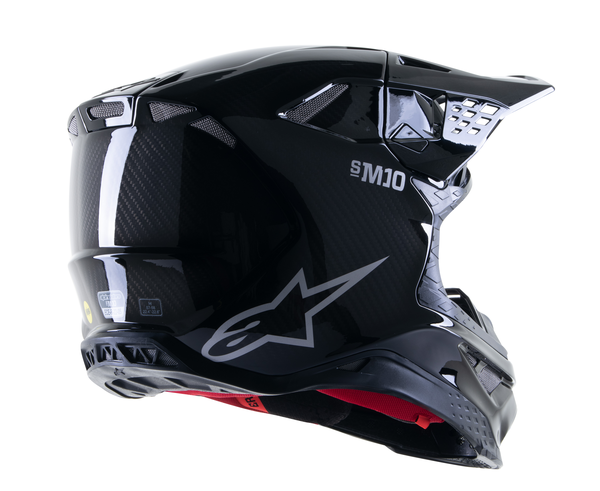 Casca Alpinestars Supertech M10 Solid Mx Black-4