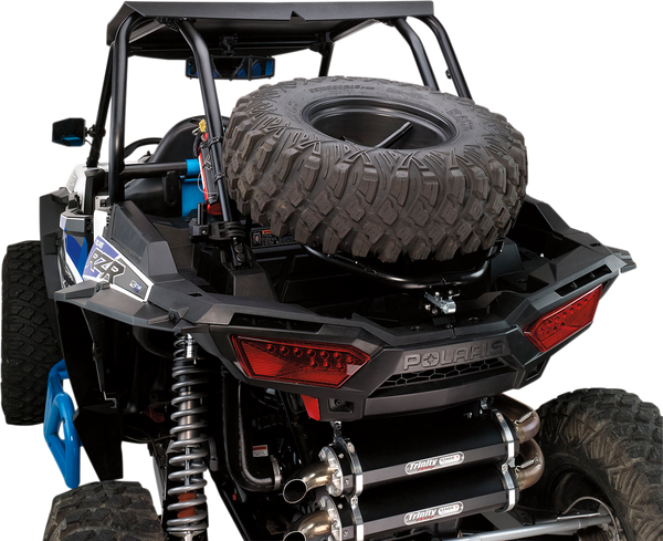 MOOSE RACING Rzr Spare Tire Carrier Black -1