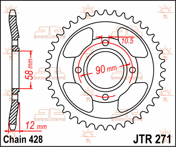 Rear Sprocket Natural-849a981523f0dc384d9c04ae0662ceb0.webp