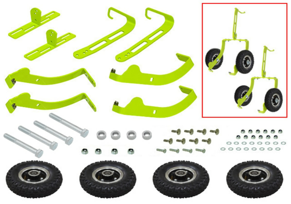 Set Carucioare Ajustabile Manipulare Snowmobil Sno-X Ski Protec Premium-0