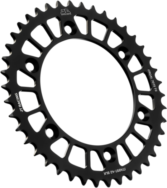 JT SPROCKETS Racelite Aluminum Rear Sprocket Black 