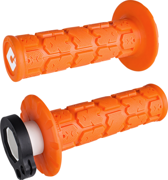 V2 Rogue Lock-on Grips Orange-0