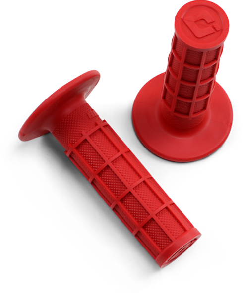 Ruffian Mx Full Waffle Single-ply Grips Red